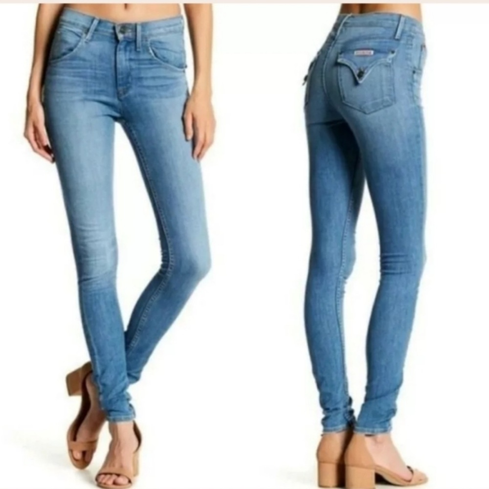 Hudson Lynne flap super skinny high waist jeans size 29